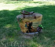 Cestas em palhinha SoArte