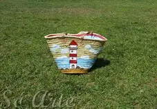 Cestas em palhinha SoArte