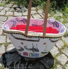 Cestas em palhinha SoArte